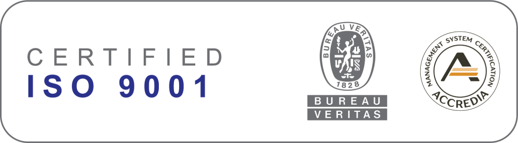 Certificazione ISO 9001 – Bureau Veritas, Accredia