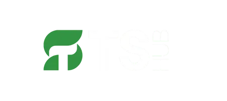 TSHub-Logo (Version für dunklen Hintergrund). Teil der Cloud-Plattformen von Jinni S.r.l.