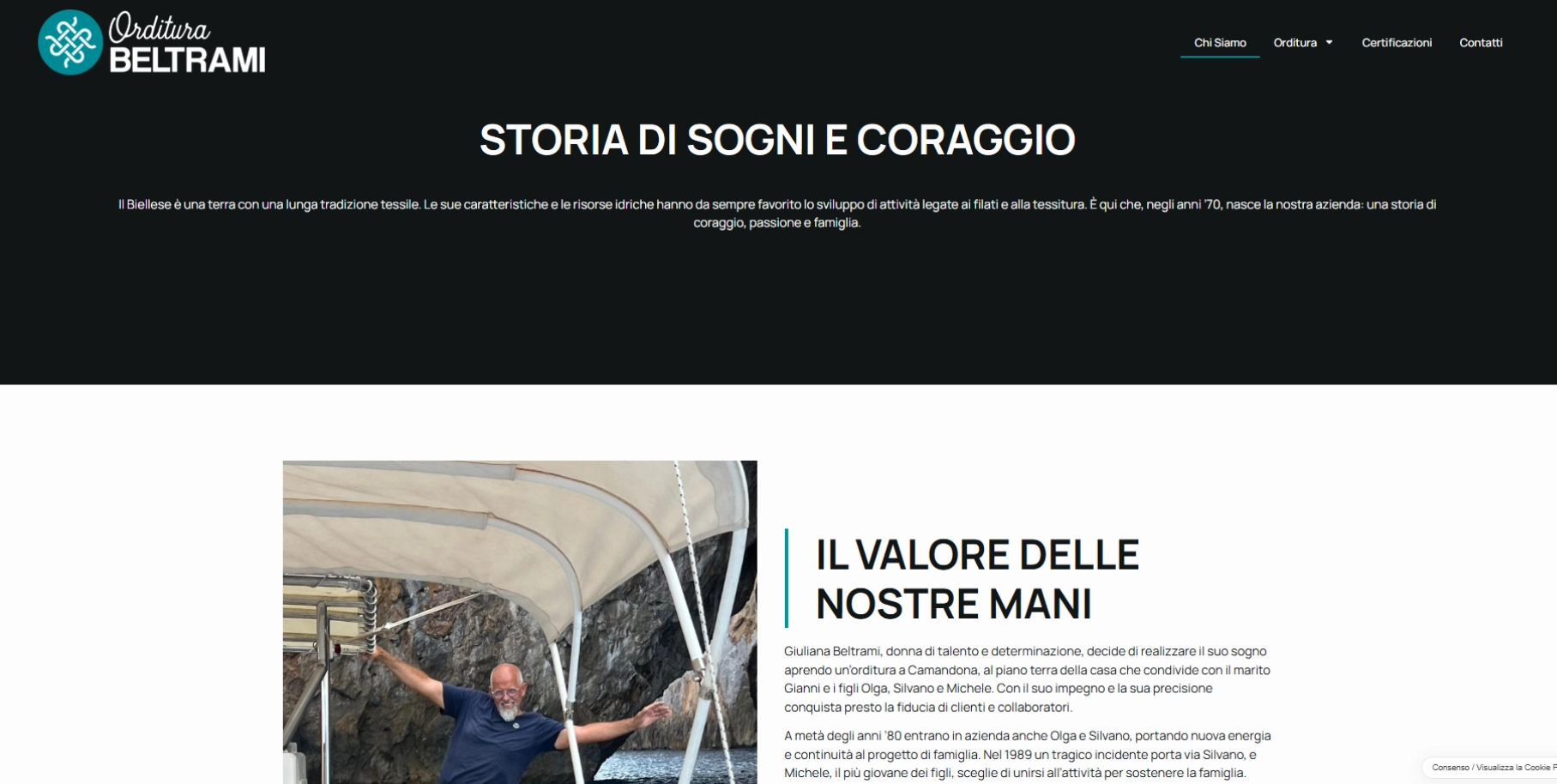 Uomo anziano su una barca rappresenta la storia e il valore del lavoro artigianale